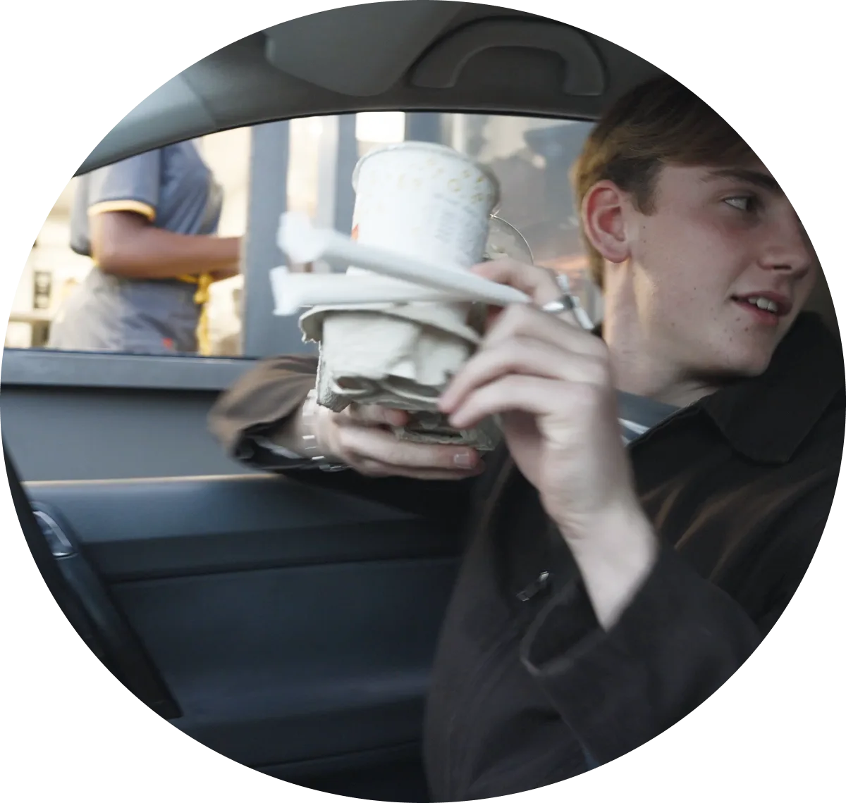 Friends loading a borrowed car