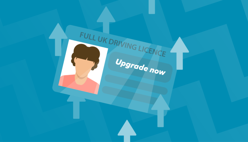 upgrade your license