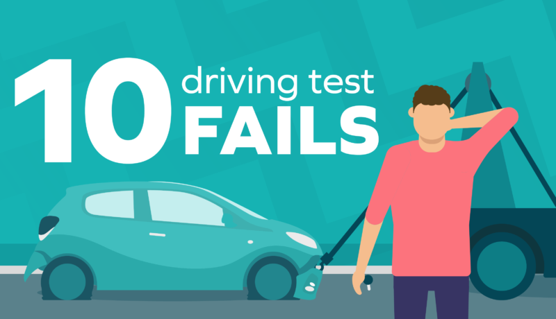 10 driving test fails