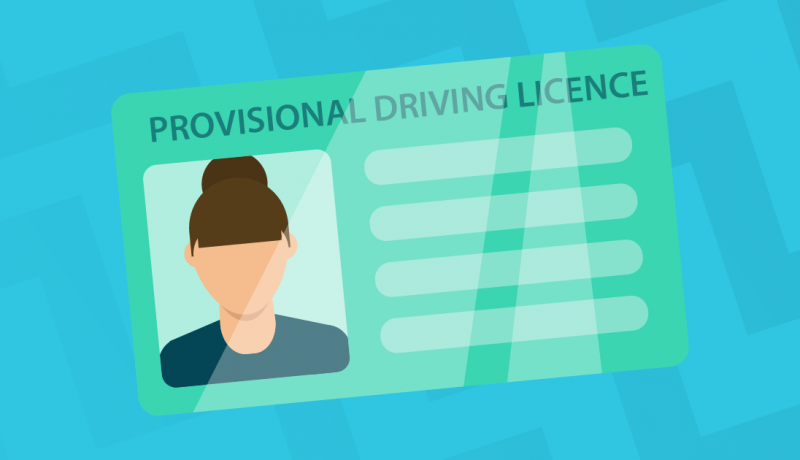 Provisional driving licence