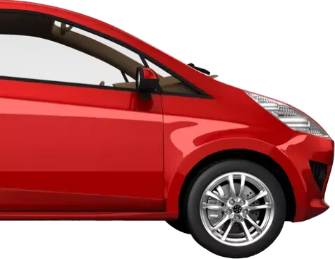 Red car, short-term cover