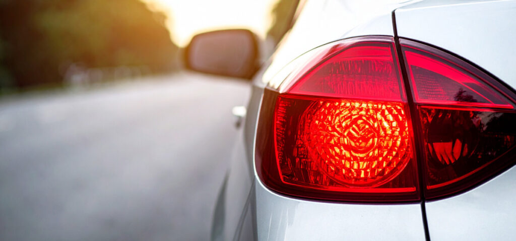 What are the rules for car lights in the UK?