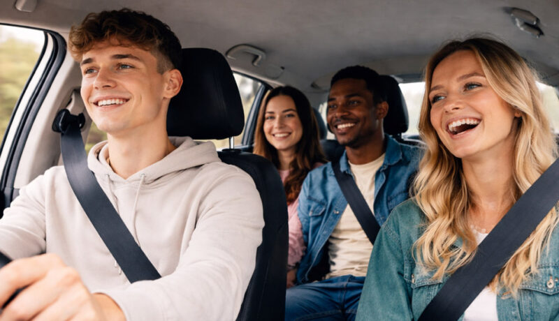 The hidden risk of driving with friends
