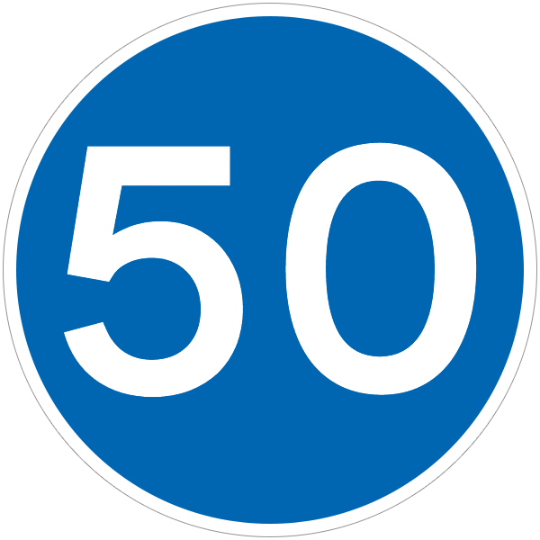 minimum speed limit