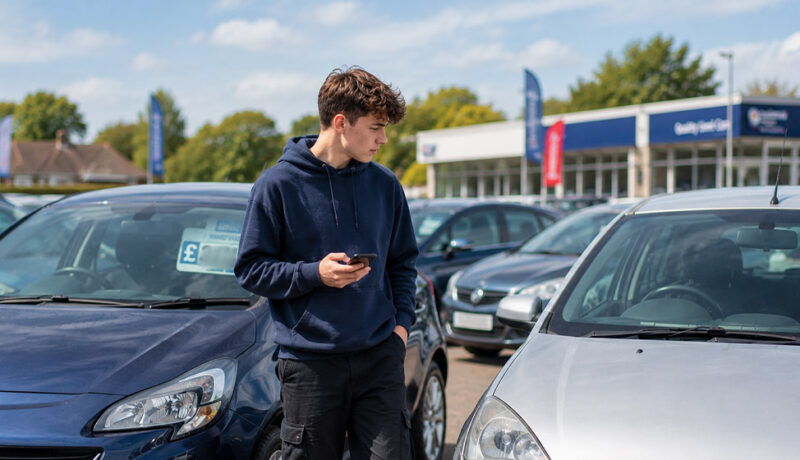 Check insurance before buying first car